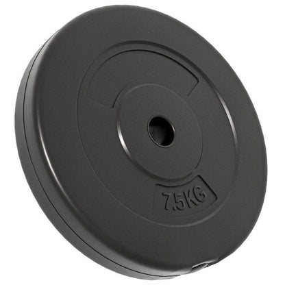 Gewichtschijven Cement – Gewichtsplaten – Halterschijven – Trainingsgewichten – Fitnessgewichten – Set 6 Stuks 30 kg – Duurzaam Cementmateriaal – Ideaal Voor Krachttraining