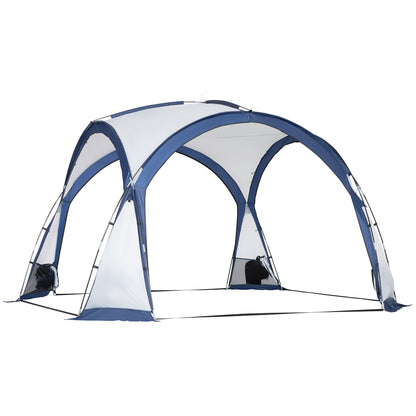 Gezinstent – Campingtent – Familie Tent – Bivak Tent – Outdoor Shelter – Ruime Dome Tent voor 6-8 Personen – 4 Ritssluitingen Met Ventilatie