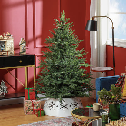 Kerstboom – Kunstkerstboom – Kunstboom – Decoratieve Kerstboom – Dennenboom – 150 cm Hoogte – Vlamvertragend Metalen Standaard