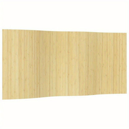Bamboescherm – Privacy Scherm – Tuinscherm – Afzetting – Balkonscherm – Beige – 165x400 cm – Duurzaam Hardhout Bamboe – Lichtgewicht & Eenvoudig te Plaatsen