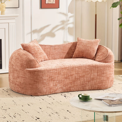Slaapbank – Bedbank – Sleeperbank – Klikbank – Slaapbank Roze – Ruimtebesparend Ontwerp – Zachte Katoenen Bekleding
