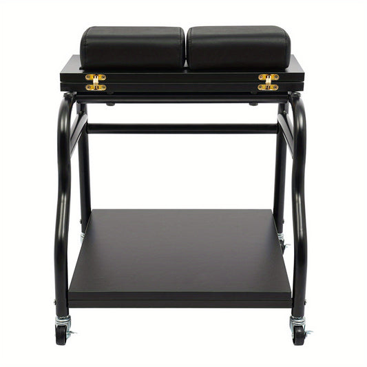Salon Trolley Cart – Salonwagen – Beauty Trolley – Werkstation – Opbergwagen – Verstelbare Hoogte – 4 Remmenwielen