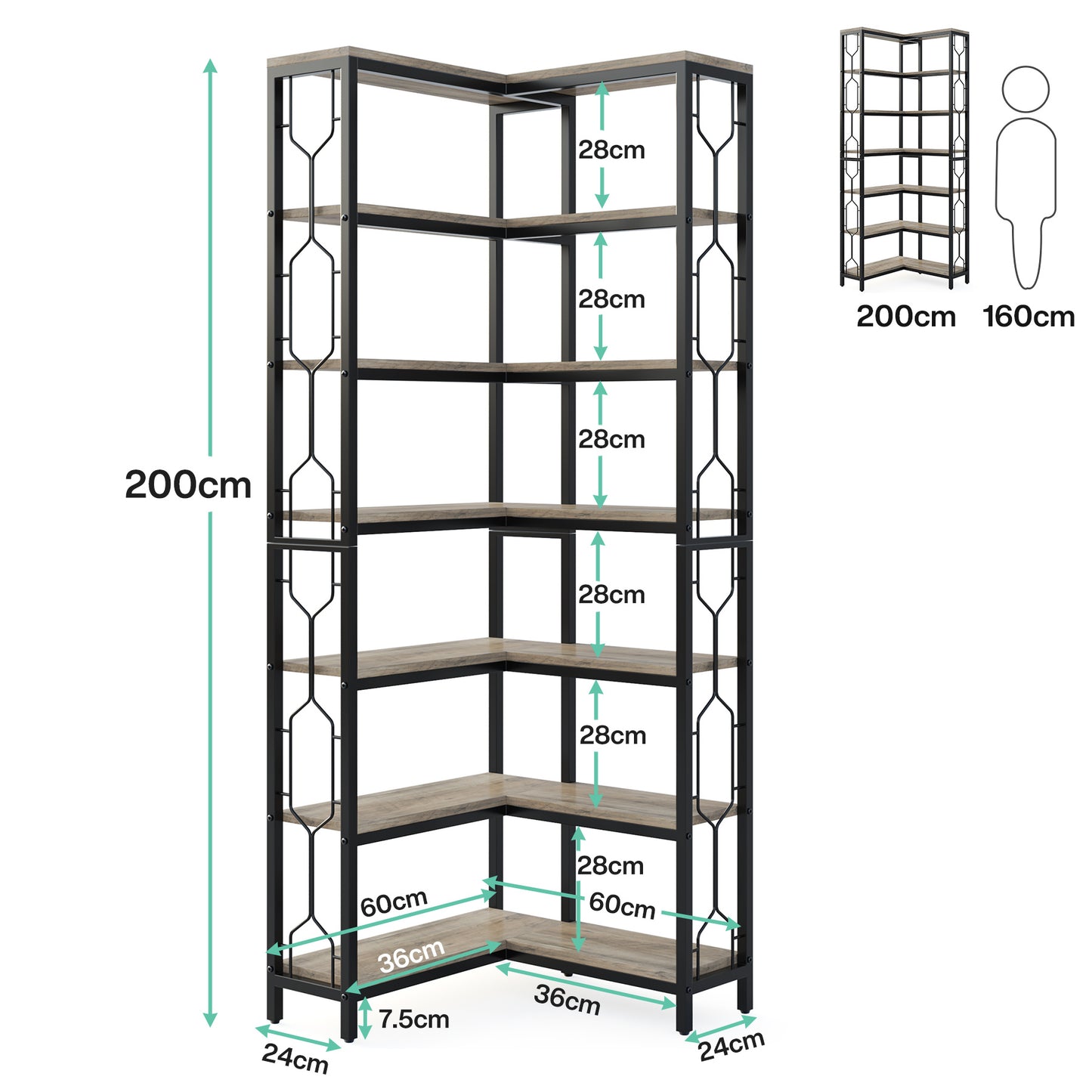 Schoenenkast – Schoenenrek – Schoenenopberger – Schoenenkastje – Schoenenmeubel – Ventilerende Schuifdeuren – 5 Verstelbare Lagen – Bruin Houten Design – Compact 35 cm diep