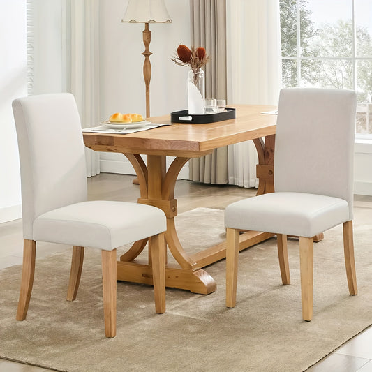 Eetkamerstoelen – Stoelen – Keukenstoelen – Bureaustoelen – Zitmeubels – Ergonomisch Gebogen Rugleuning – Beukenhouten Frame Met Memory Foam