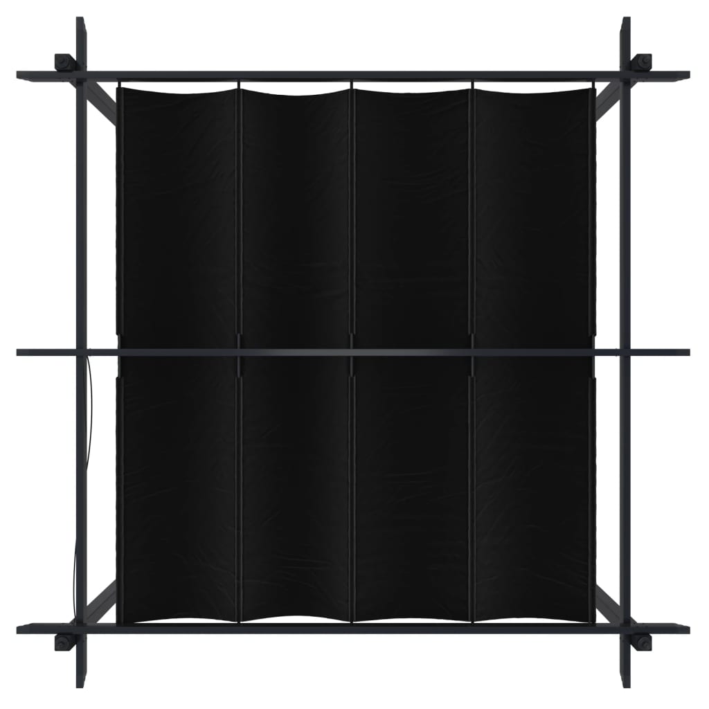 Tuinpaviljoen – Tuinoverkapping – Tuinprieel – Gazebo – Pergola – Gepoedercoat Staal – Uitschuifbaar Dak 3x3x2,2m Antraciet