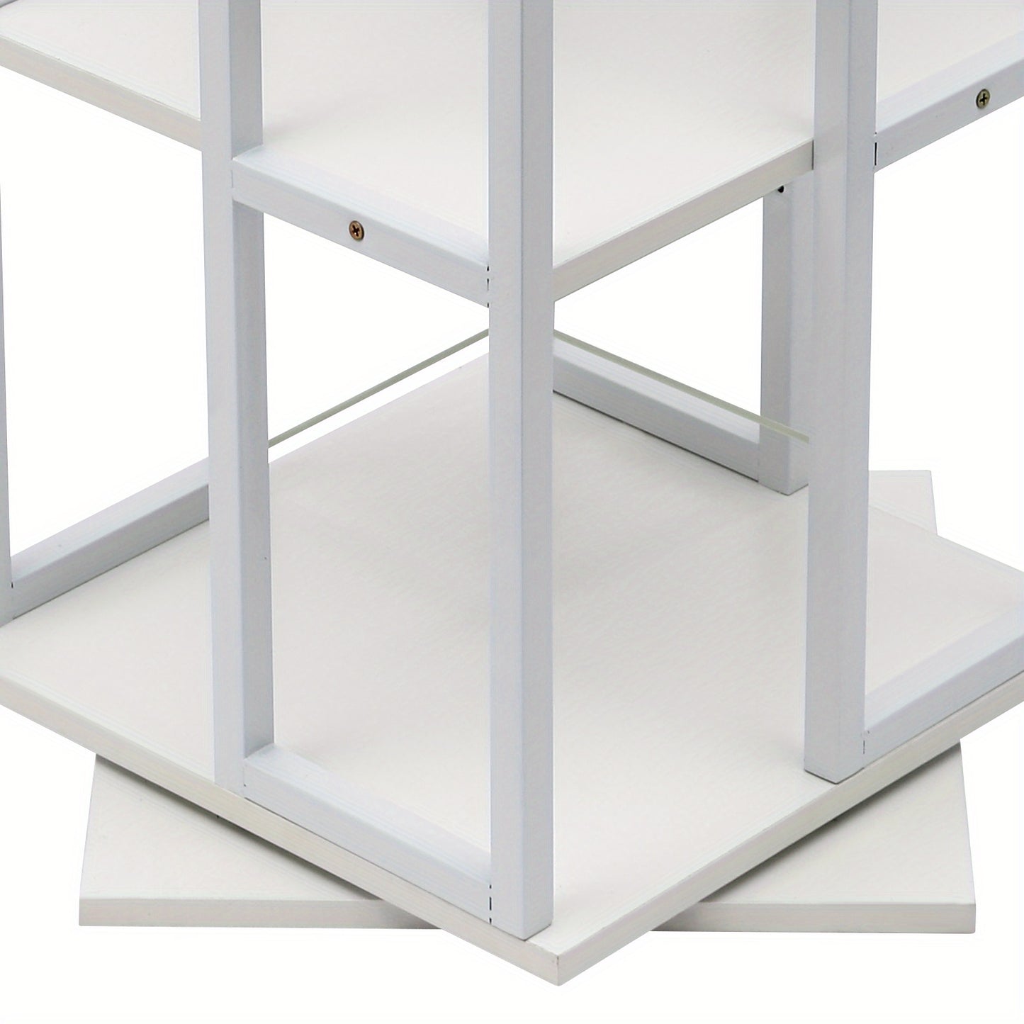Boekenrek – Boekenkast – Vakkenkast – Boekenplank – Opbergrek – 4-laags – Wit – Hoogwaardig Hout – Draagvermogen 30 kg per plank
