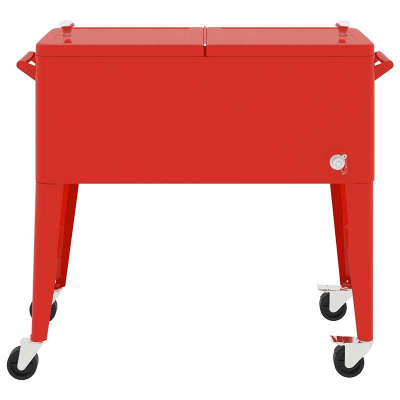 Koelbox Op Wielen – Mobiele Koelbox – Trolley Koelbox – Picknick Koelbox – 80 Liter Inhoud – Tot 72 Uur Koelen
