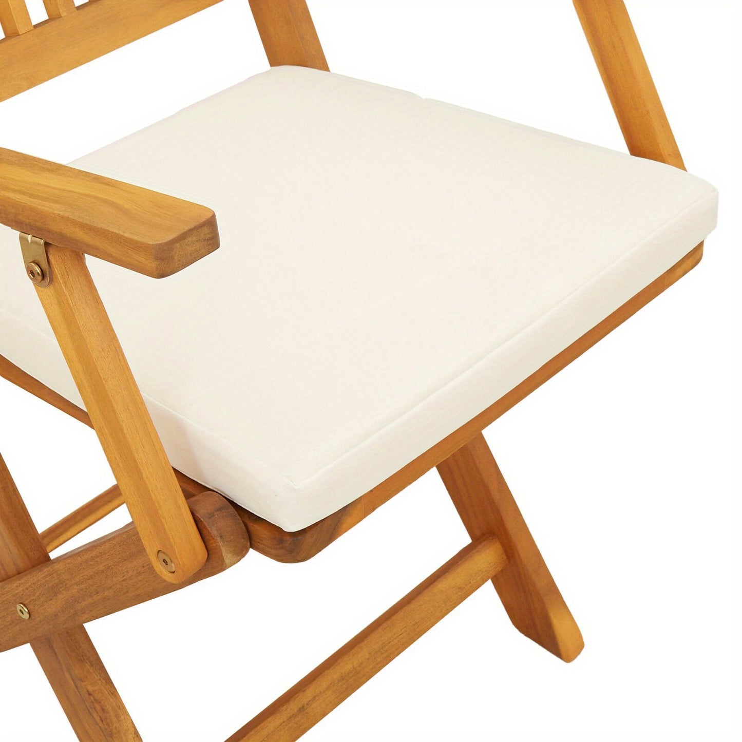 Tuinstoelen – Klapstoelen – Vouwstoelen – Balkonstoelen – Tuinmeubelen – Acaciahout – Set van 2 – Comfortabele Zit met Rugleuning – Weerbestendig & Ruim Zitvlak