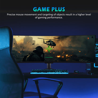 Gaming Monitor – Gaming Monitoren – Curved Monitor – Ultrawide Monitor – PC Monitor – 49 Inch 32:9 Curved Scherm – 144Hz Refresh Rate