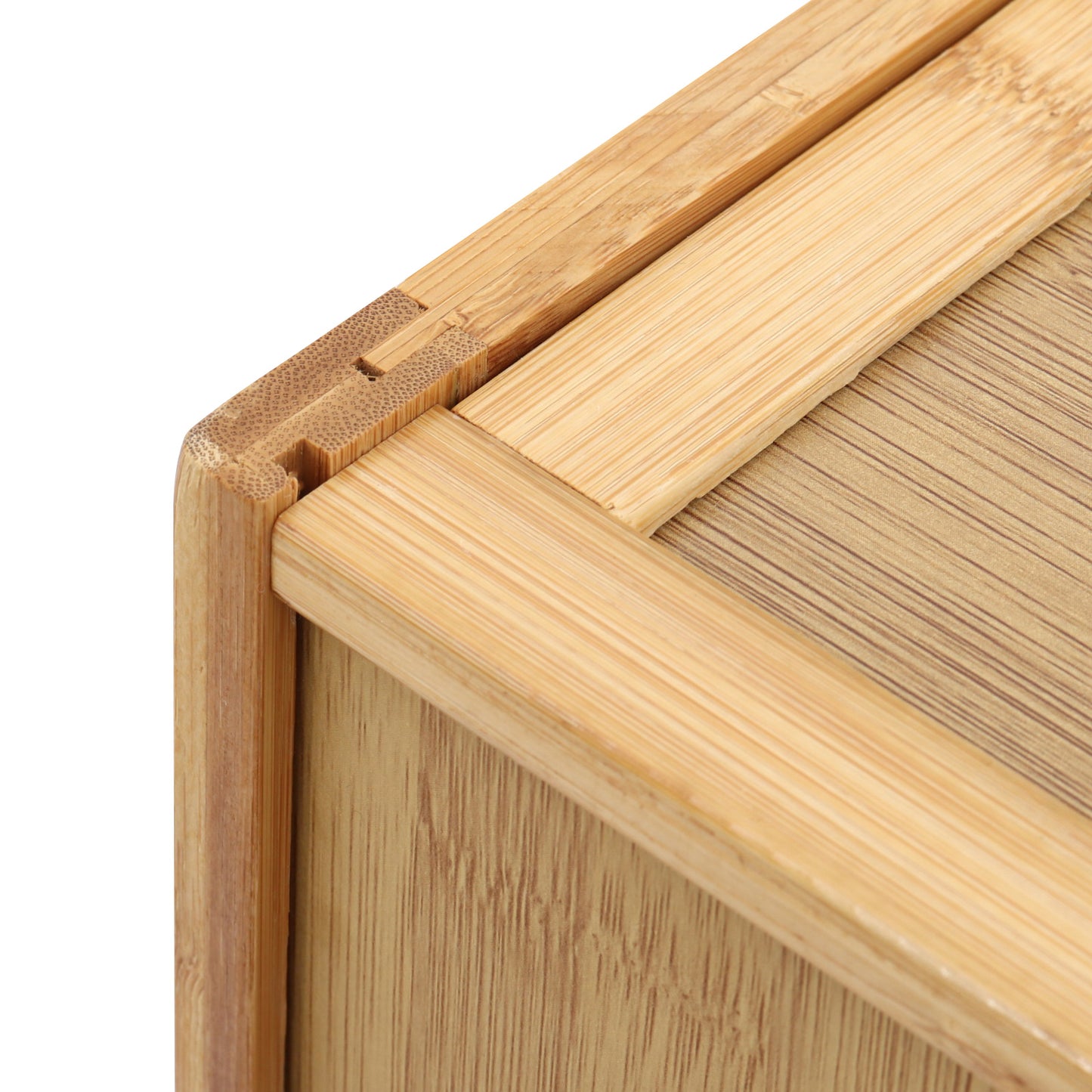 Schoenenkast – Schoenopberger – Schoenrek – Schoenkast – Schoenmeubel – Bamboe En MDF – Geventileerde Deuren – Ruim 89x33x100cm – Vrijstaand Design – Houtkleur