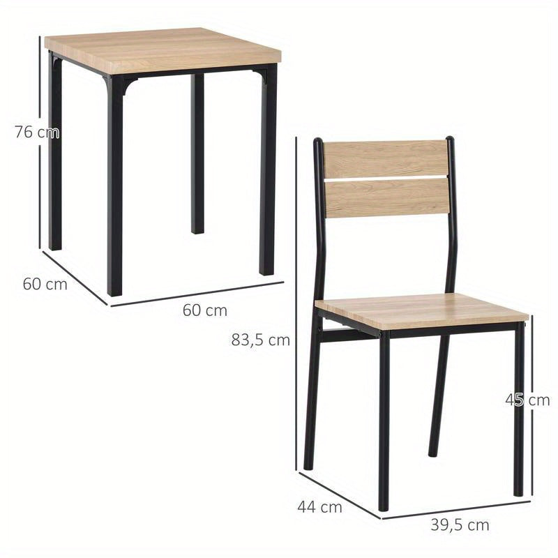 Modern kitchen furniture, quick assembly, space saving, country style dining table suitable for living room, dining room, kitchen, Spacesaving Furniture, Contemporary Design, Easy Assembly, Farmhouse Enthusiasts