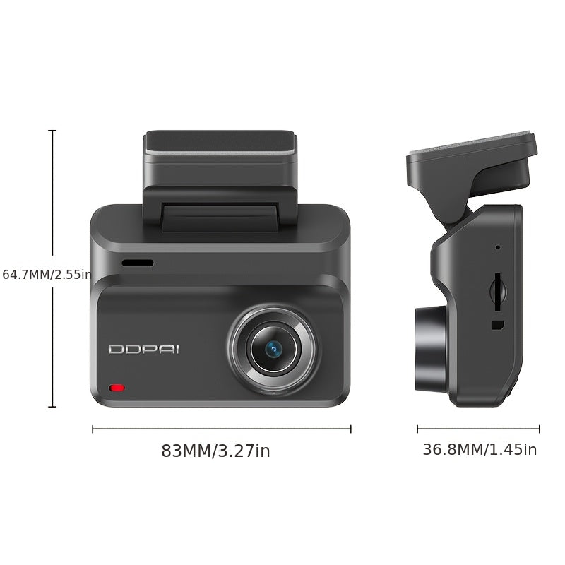 Dashcam – Auto Camera – Dual Camera – Voor en Achter – Wifi Dashcamera – Super Nachtzicht – Loop Opname