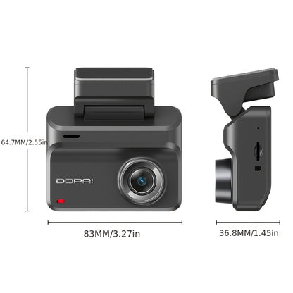Dashcam – Auto Camera – Dual Camera – Voor en Achter – Wifi Dashcamera – Super Nachtzicht – Loop Opname