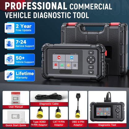 OBD2 Scanner – Auto Uitleesapparaat – Diagnose Scanner – Code Lezer – Uitleesapparaat – Volledige Systeemdiagnose – EPB & ABS Reset – Professioneel & Draagbaar