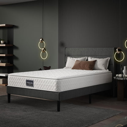 Pocketvering Matras – Matras – Slaapmat – Matras 160x200 – 7-Zone Ergonomisch – Medium Stevig – 25 Cm Hoog – Geheugenfoam & Ademend Polyester