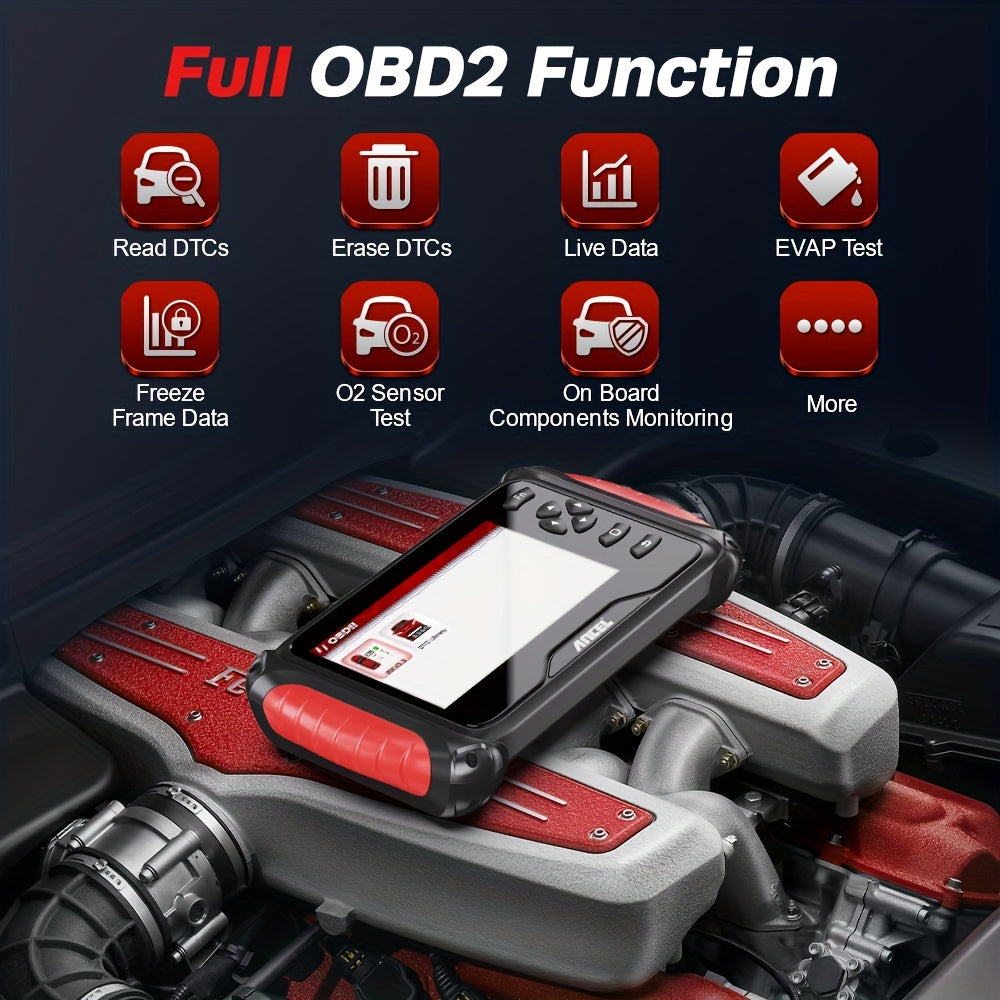 OBD2 Codelezer – Foutcode Scanner – Auto Diagnosetool – Foutcodes Uitlezen – WiFi Updates – Real-Time Dataweergave – USB Voeding Zonder Batterij