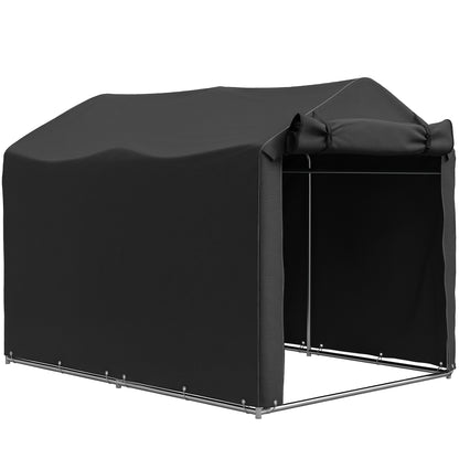 Garagecaravanhoes – Opbergtent – Beschermhoes – Stallingstent – Afdekhoes – Waterdicht – UV-bestendig – 220x157x165 cm – Met Ritsdeur