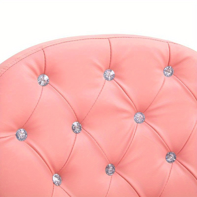 Ergonomische Bureaustoel – Bureaustoel Comfort – Werkstoel – Kantoorstoel – Stoel Verstelbaar – Memory Foam Zitkussen – Stevig Metaal Frame – PU Bekleding – 59,5x60,5 cm
