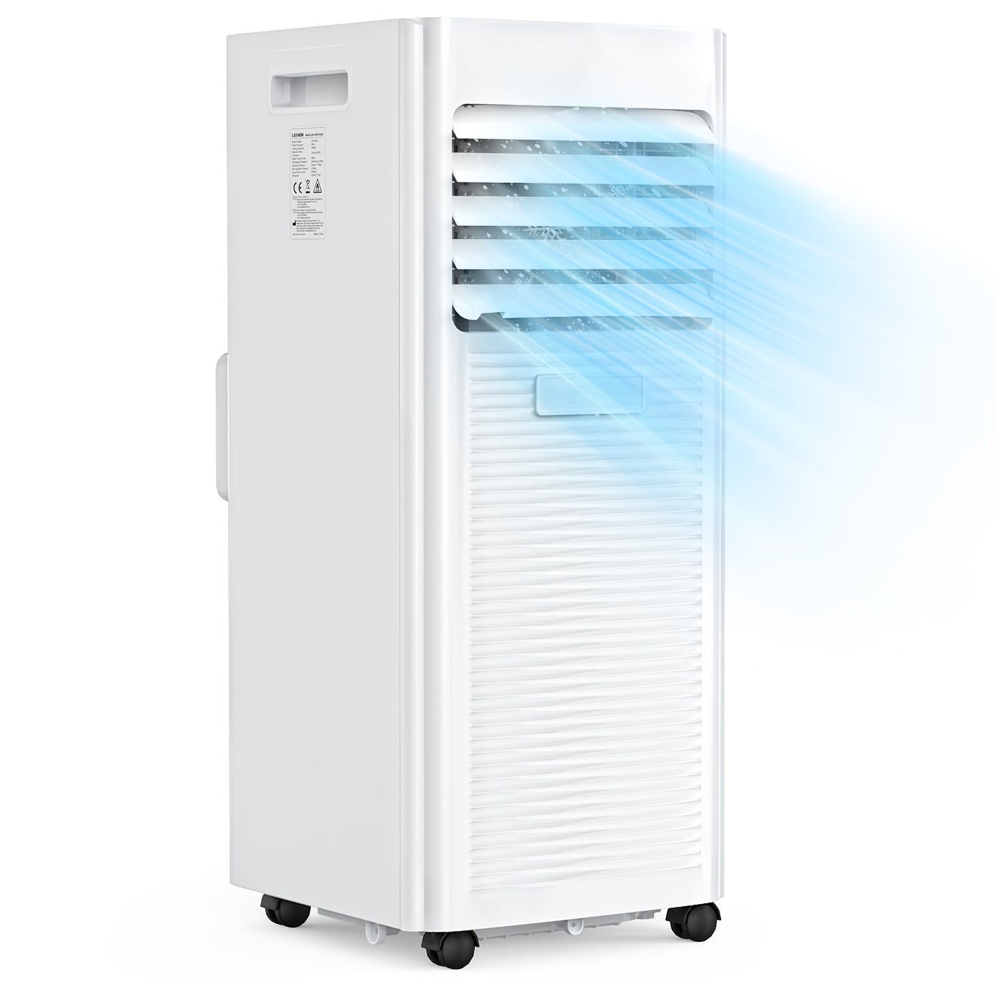 Draagbare Airconditioner – Mobiele Airco – Koelapparaat – Ventilator – Ontvochtiger – 9000 BTU – 24-Uurs Timer