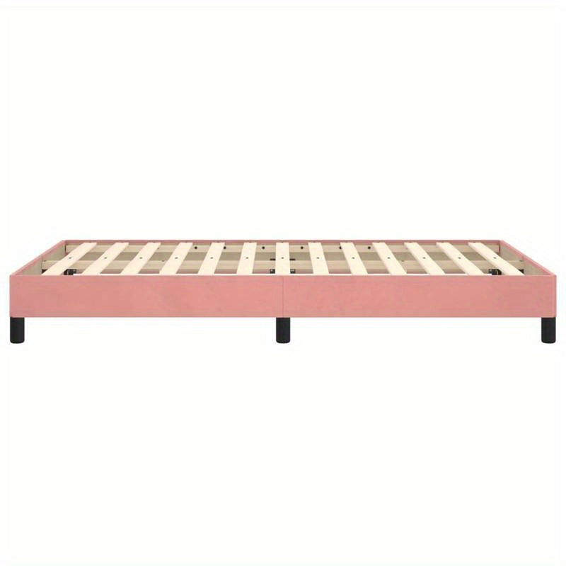 Bed frame Rosa 120x200cm in Velvet Practical, removable, suitable for all seasons, Home Decor, Bedroom Furniture, Stylish Bedroom, Chic Home Accessory, Easy Assembly, Lightweight Material, Removable Cover, Practical Bedding,