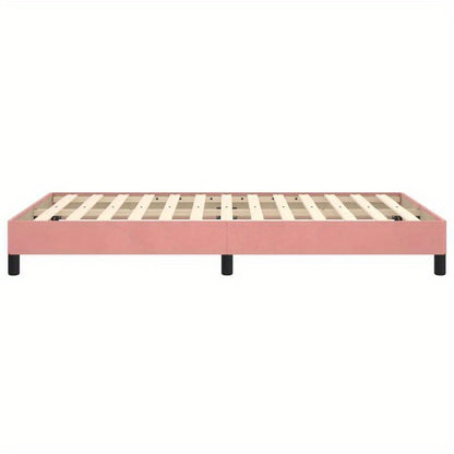 Bed frame Rosa 120x200cm in Velvet Practical, removable, suitable for all seasons, Home Decor, Bedroom Furniture, Stylish Bedroom, Chic Home Accessory, Easy Assembly, Lightweight Material, Removable Cover, Practical Bedding,