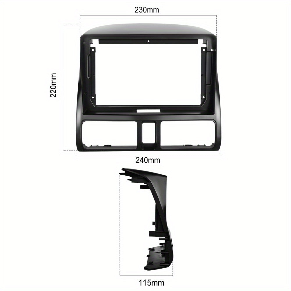 Android 15 Auto Multimedia – Car Stereo – Navigatiesysteem – Touchscreen Radio – Double Din Stereo – 9 Inch IPS Scherm – Draadloos CarPlay & Android Auto – Inclusief AHD Achteruitrijcamera & Stuurwielbediening