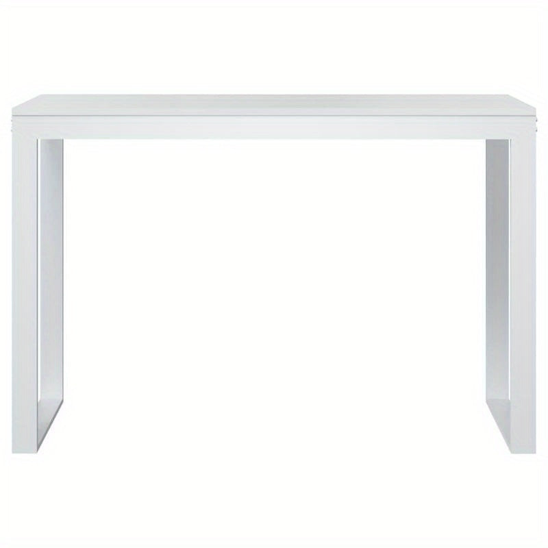 Computer Desk Measuring 110X60X73 Cm Made of White Particle Board, Composite Wood, Smooth, Moisture-Resistant, Anti-Warping, Anti-Cracking; This Desk Is a Perfect Addition to Your Home, Office, Study, Bedroom, Or Living Room.