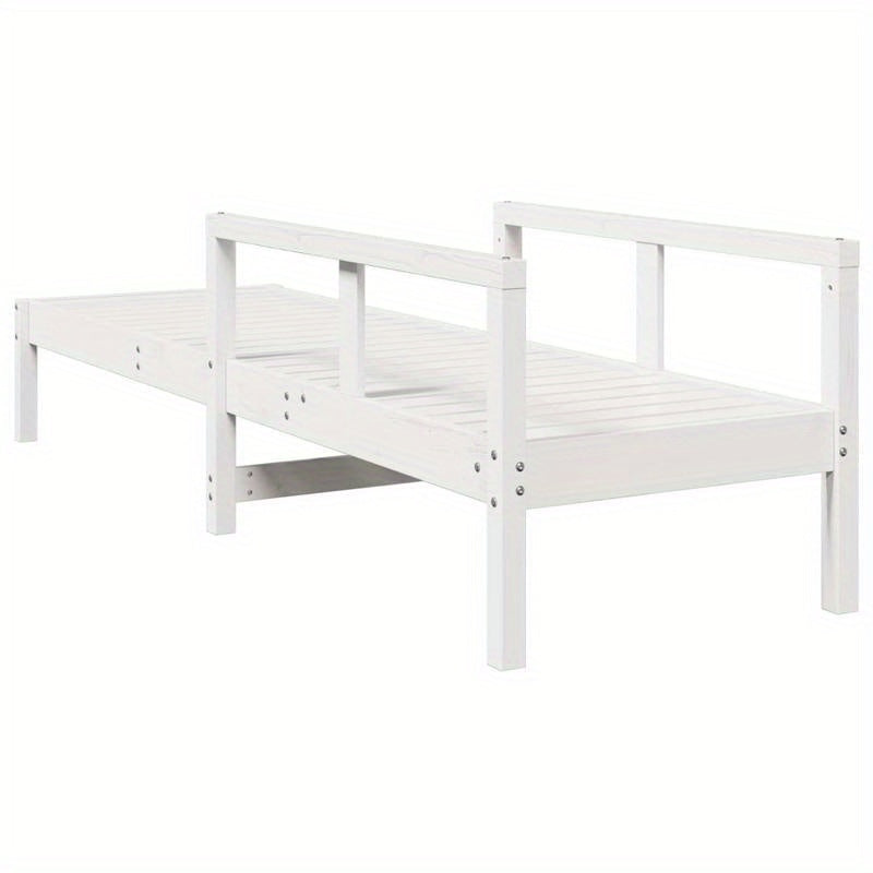 Inklapbare Ligstoel – Stevige Tuinstoel – Houten Strandstoel – Verstelbare Relaxstoel – Massief Grenenhout – Compact Opvouwbaar