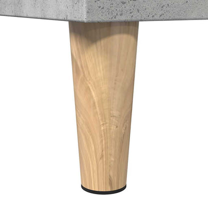 Badkamerkast – Opbergkast – Kastje – Bergmeubel – Meubel – Beton Grijs – Robuust Hout – Compact 30x30x190 cm