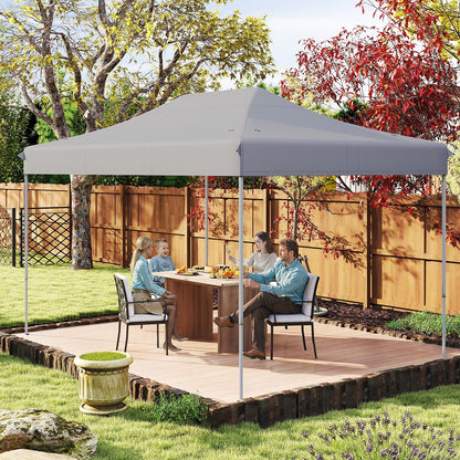 Tuinkamer – Tuinentent – Pop-up Tent – Schaduw Tent – Bistro Tent – Verstelbare Hoogte – 13,5 m² Schaduwoppervlak