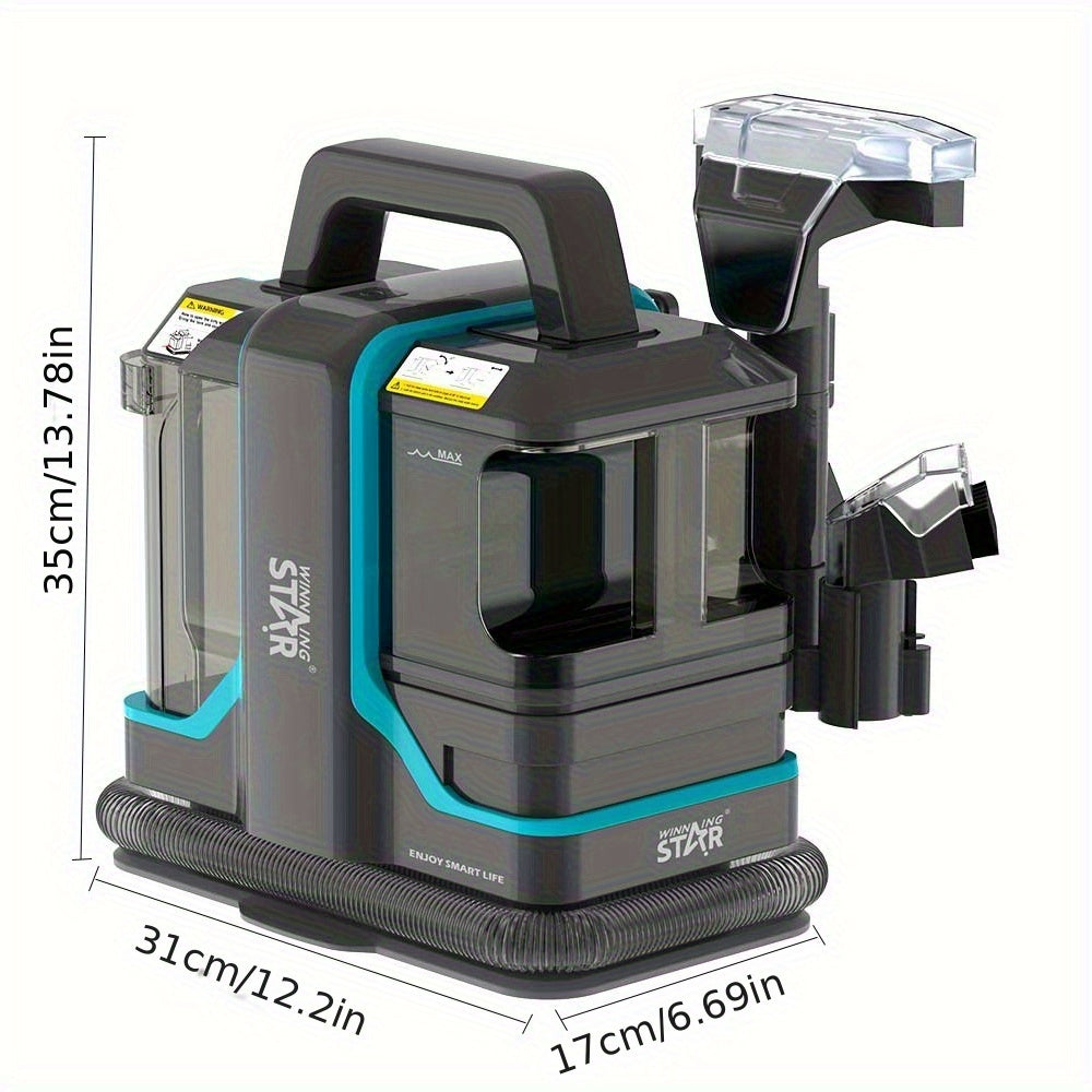 Stofzuiger – Stoffenreiniger – Tapijtreiniger – Sofa Cleaner – Vlekverwijderaar – 450W Vermogen – 1080ml Tank