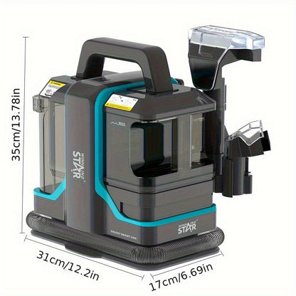Textielreiniger – Tapijtreiniger – Sofa Reiniger – Stoffenreiniger – Vlekverwijderaar – 450W Krachtige Motor – 1080 ml Watertank