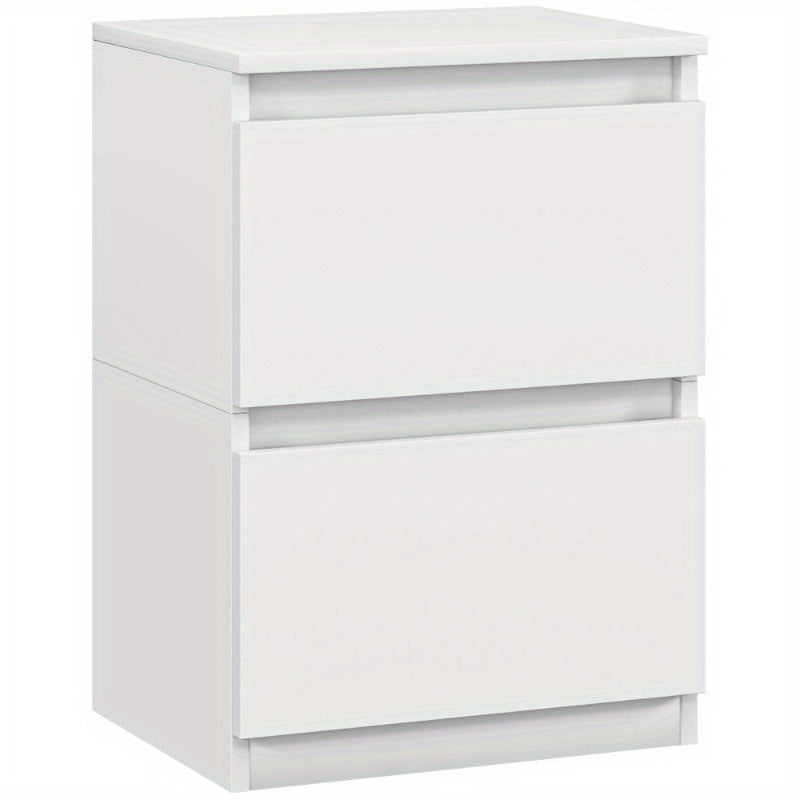 Nachtkastje – Bedkastje – Bedtafel – Opbergkastje – Ladekastje – Metalen Bedkastje – Compact 40x32x56 cm – Ventilerende Open Planken
