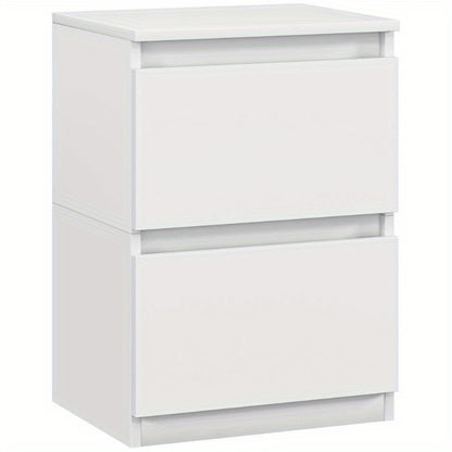 Nachtkastje – Bedkastje – Bedtafel – Opbergkastje – Ladekastje – Metalen Bedkastje – Compact 40x32x56 cm – Ventilerende Open Planken