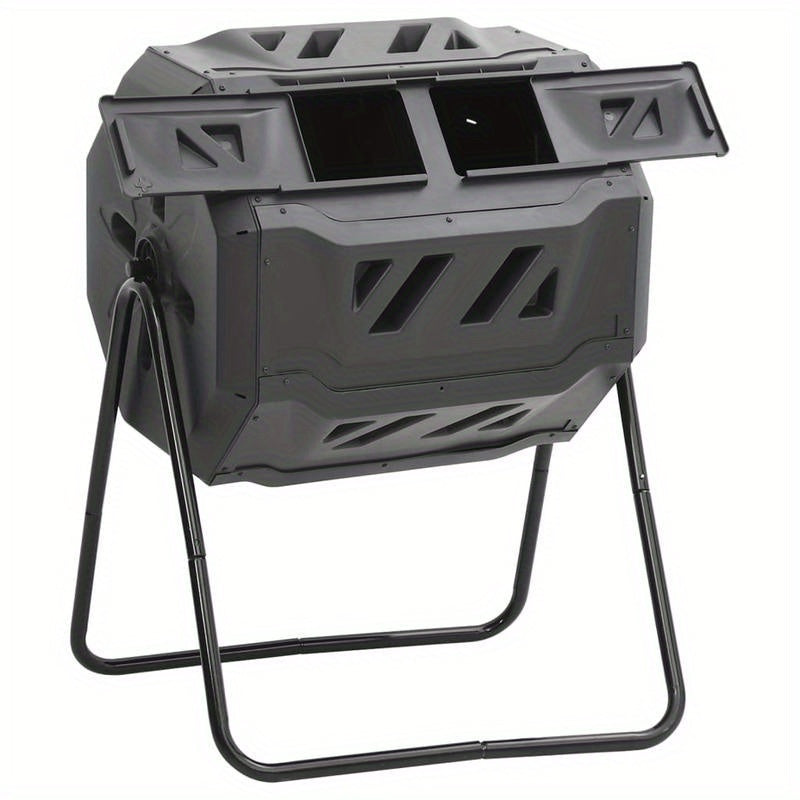 Compostbak – Compostvat – Composter – Compostton – Afvalbak – 160 Liter Inhoud – 360 Graden Draaibaar Ontwerp