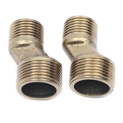 Douchekopset – Doucheset – Regendouche – Handdouche – Douchekraan – 4-in-1 Vintage Gouden Design – Hoogte Verstelbaar – Zonder Elektriciteit