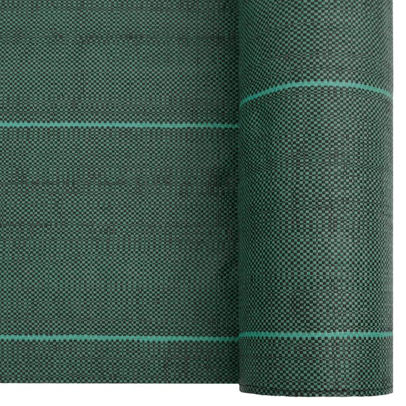 Onkruiddoek – Worteldoek – Anti Onkruiddoek – Gronddoek – Weed Barrier – Groen – Naadloos Raster – Duurzaam Polypropyleen 4x50m