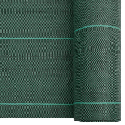 Onkruiddoek – Worteldoek – Anti Onkruiddoek – Gronddoek – Weed Barrier – Groen – Naadloos Raster – Duurzaam Polypropyleen 4x50m