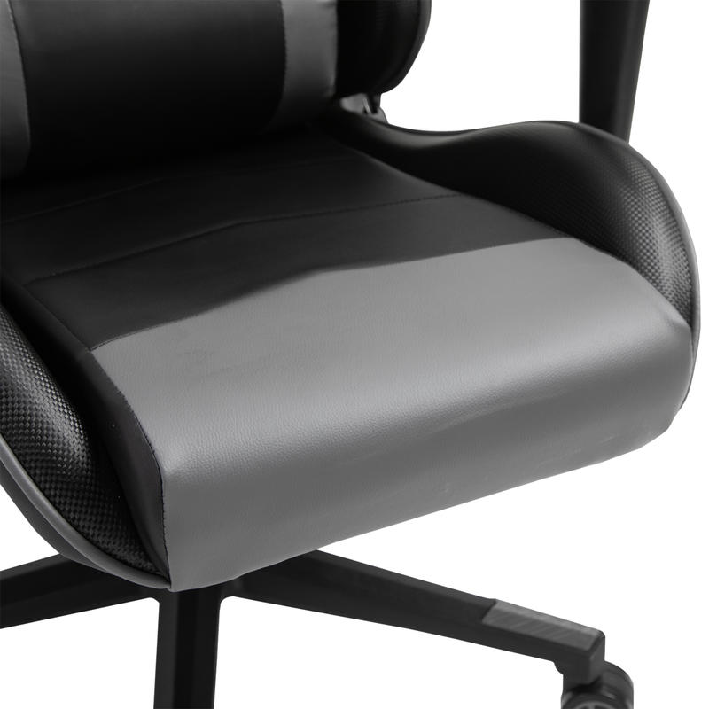 Ergonomische Bureaustoel – Bureaustoel – Gamestoel – Draaistoel – Bureaustoel Zwart – Hoogwaardig Schuim – Handmatig Verstelbare Rugleuning & Hoogte