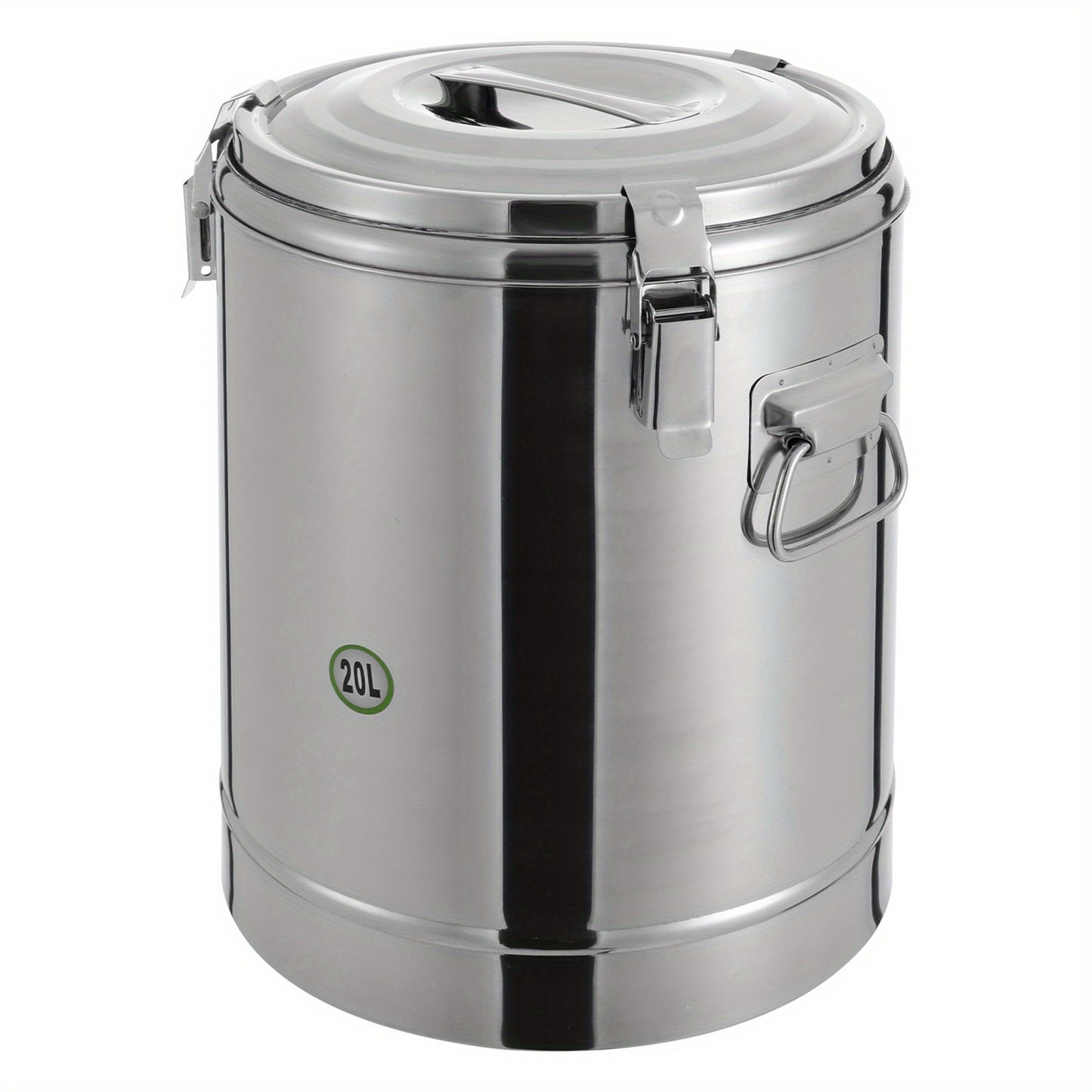 Geïsoleerde Emmer – Koelemmer – Bieremmer – Drinkemmer – Ijsemmer – Rvs Isolatie – 20 Liter Inhoud – Houdt Temperatuur 12 Uur