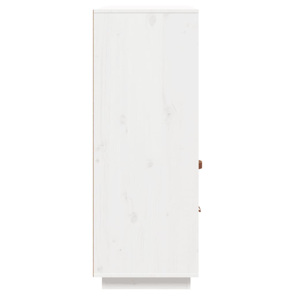 Hoge Houten Kast – Smalle Opbergkast – Hoge Kast – Opbergmeubel – Houten Kasten – Wit – Ruimtebesparend Hoog Model – Solide Hout Met Witte Afwerking