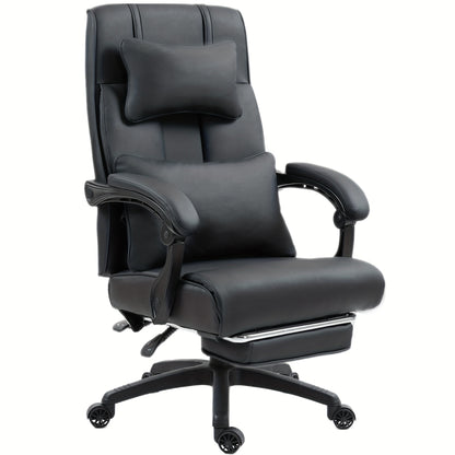 Gamestoel – Gaming Stoel – Game Stoel – Bureaustoel – Office Chair – Ergonomische Hoge Rugleuning – Kunstleer Met Voetensteun – Max. 158 kg Belastbaar