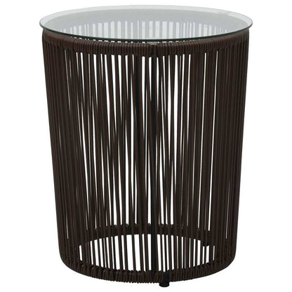 Bistro Set – Tuinset – Balkonset – Terrasmeubilair – Rattan Meubel – 3-delig – Comfortabele Kussens – Weerbestendig PE-Rattan – Bruin