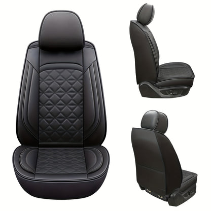 Autostoelhoezen – Stoelhoezen Auto – Zitbeschermer – Autostoelbekleding – Universele Seat Covers – 5 Zitplaatsen Set – PU Leer – Comfortabele Sponsvulling