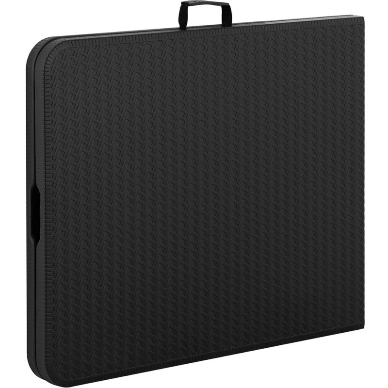 Foldable Garden Catering Table, 150 kg Capacity, 1830 x 750 x 740 mm, Black