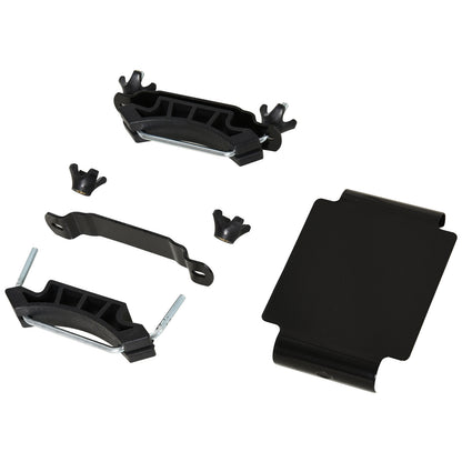 Dakkofferdrager – Dakdrager – Dakraildrager – Autodakdrager – Bagagedrager – Verstelbaar 109-162 cm – Max. 100 kg Draagkracht – Zwart Metaal