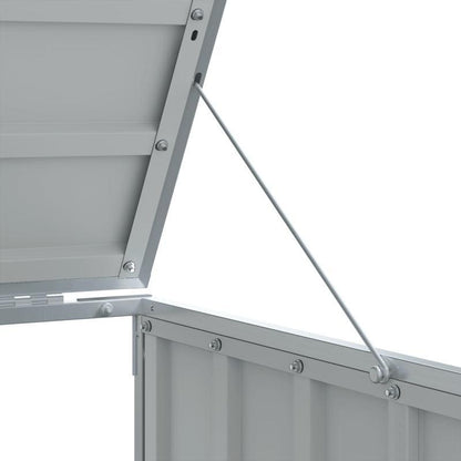 Afvalbak Buiten – Vuilnisbak – Afvalcontainer – Prullenbak – Stalen Bak – Grijs – 2 Ton Capaciteit – Weerbestendig En Roestvrij