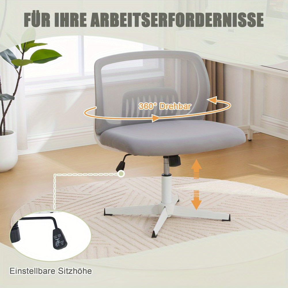 Bureaustoel – Bureaustoelen – Stoel – Draaistoel – Office Chair – Brede Gevoerde Zitting – 360° Draaibaar En Verstelbare Hoogte