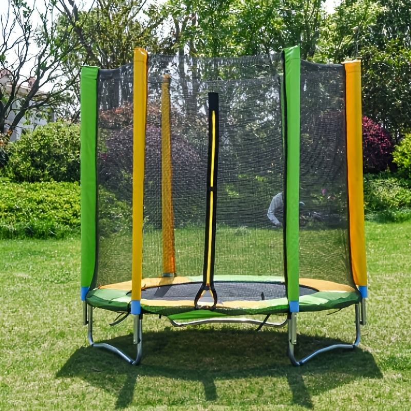 Outdoor Trampoline – Fitness Trampoline – Springtoestel – Trampoline Voor Volwassenen – Trainings trampoline – 152 cm Diameter – Veiligheidsnet Inclusief – Max 150 kg Belastbaar