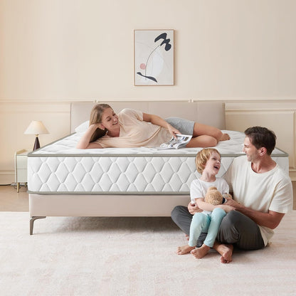 Matras – Matras 160x200 – Tweepersoonsmatras – Koudschuimmatras – Pocketveringmatras – 7-Zones Steun – Koelend Schuim – 22 cm Hoog